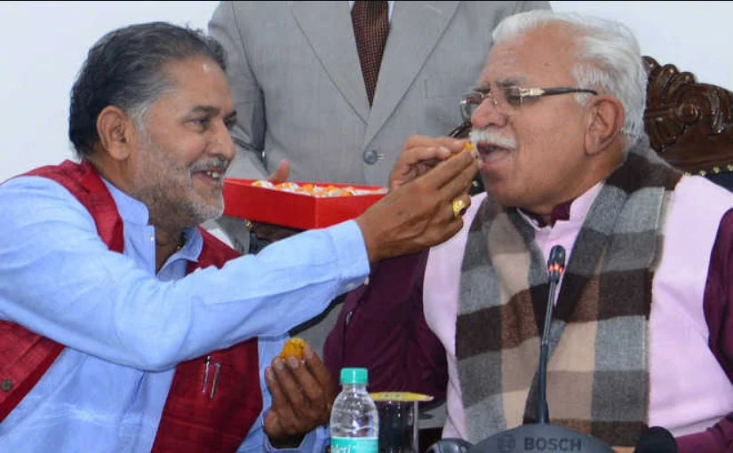 Ram Bilas Sharma: जब एक laddu ने बिगाड़ दिया था खेल वरना Manohar Lal की जगह Ram Bilas Sharma होते CM